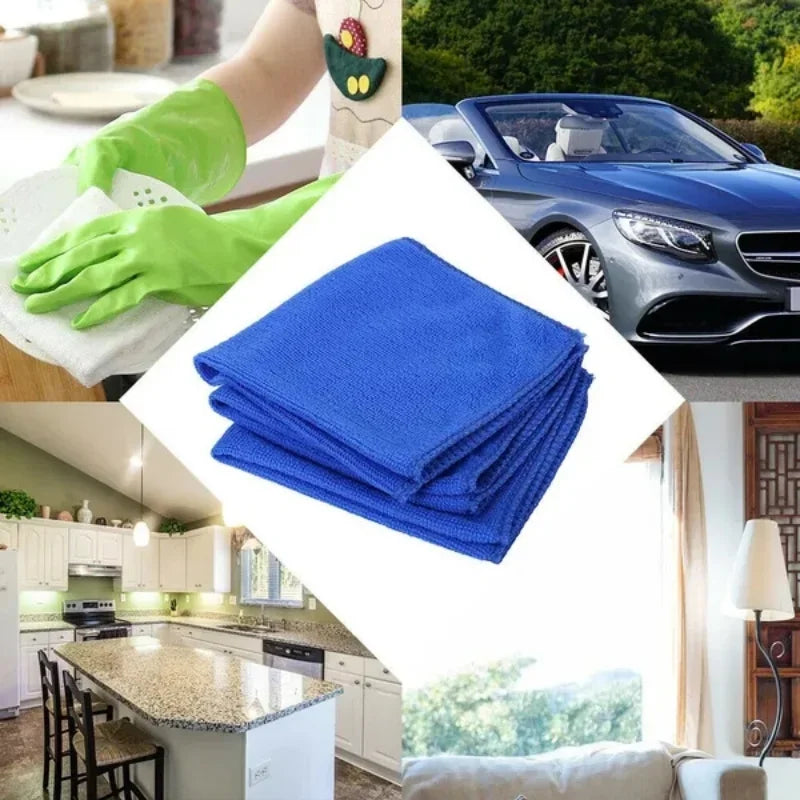 Lot de Chiffons Microfibre Auto