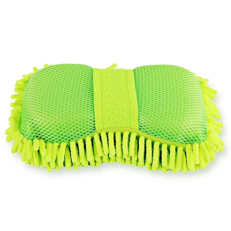 Éponge Microfibre Lavage Auto