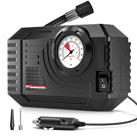 CARSUN Portable Tire Inflator — Electric Air Compressor