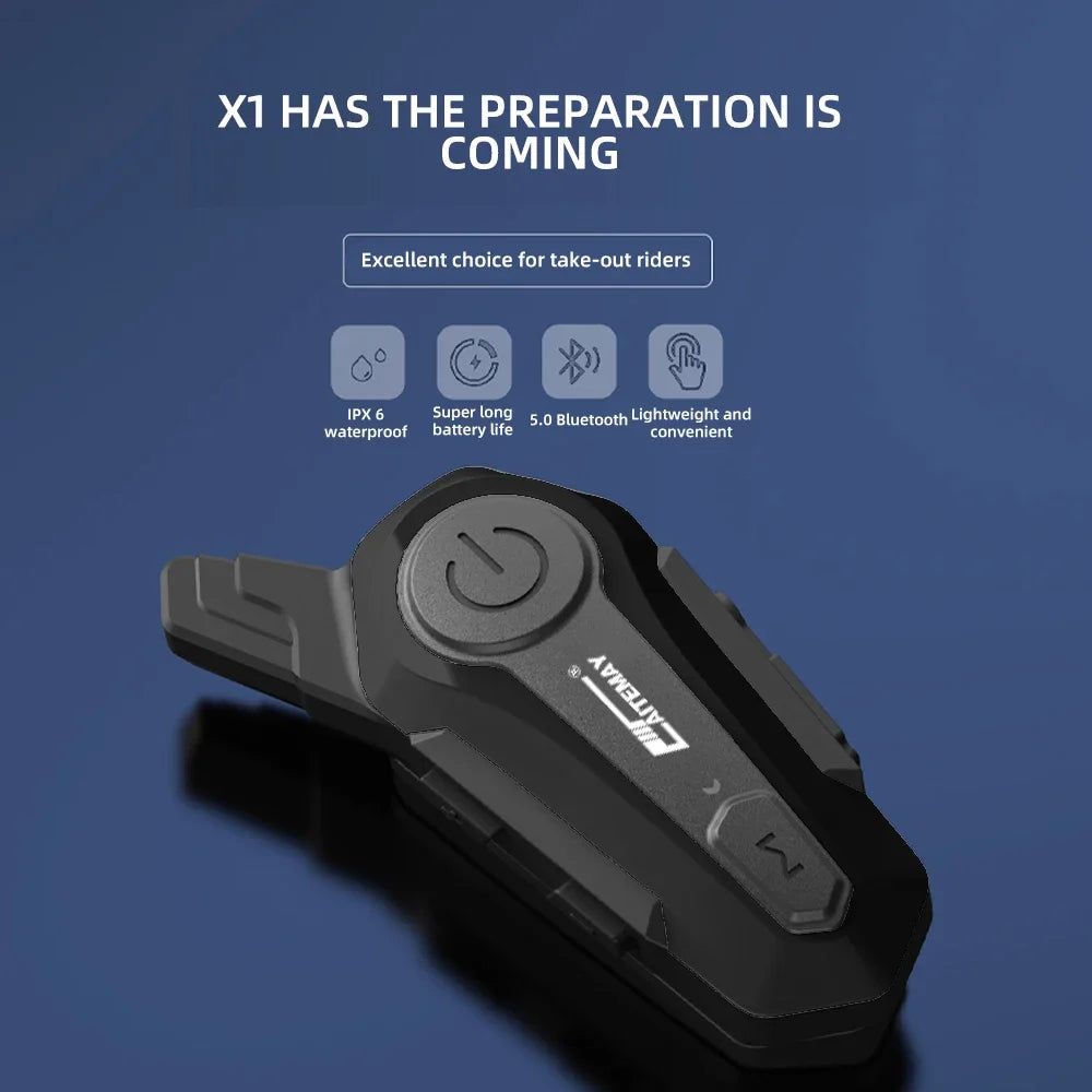 Intercom Bluetooth Moto Duo 1000m