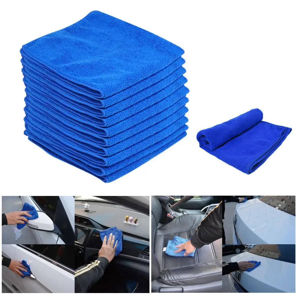 Lot de Chiffons Microfibre Auto