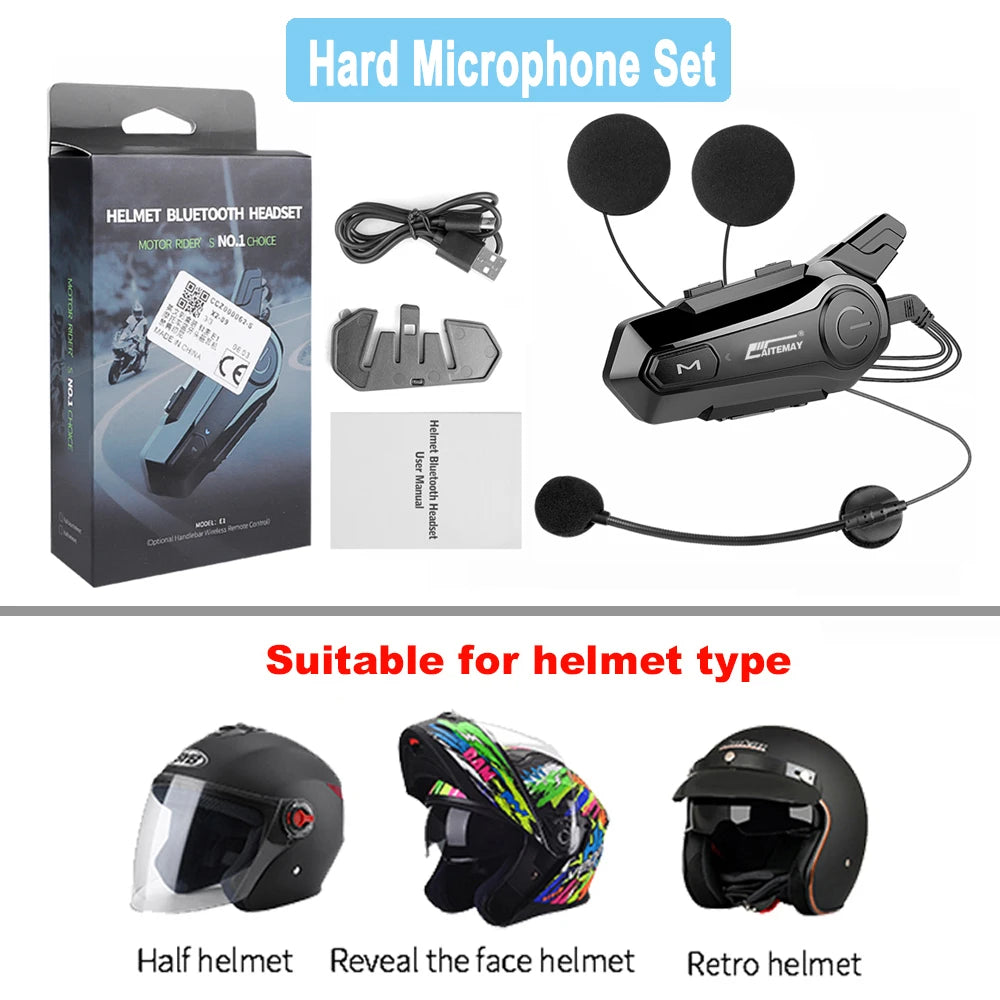 Intercom Bluetooth Moto Duo 1000m