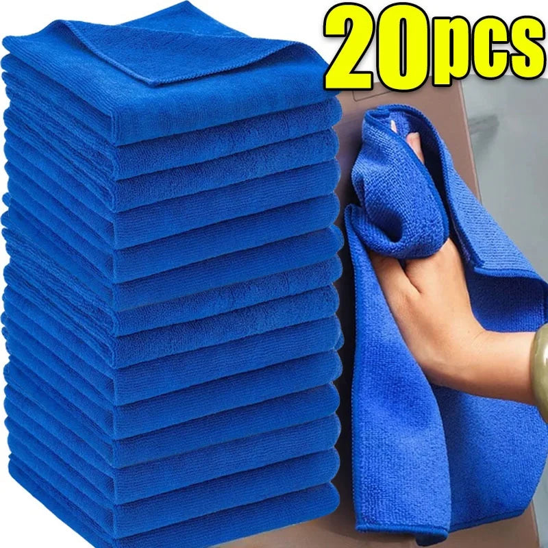 Lot de Chiffons Microfibre Auto
