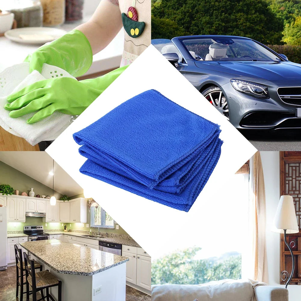 Lot de Chiffons Microfibre Auto
