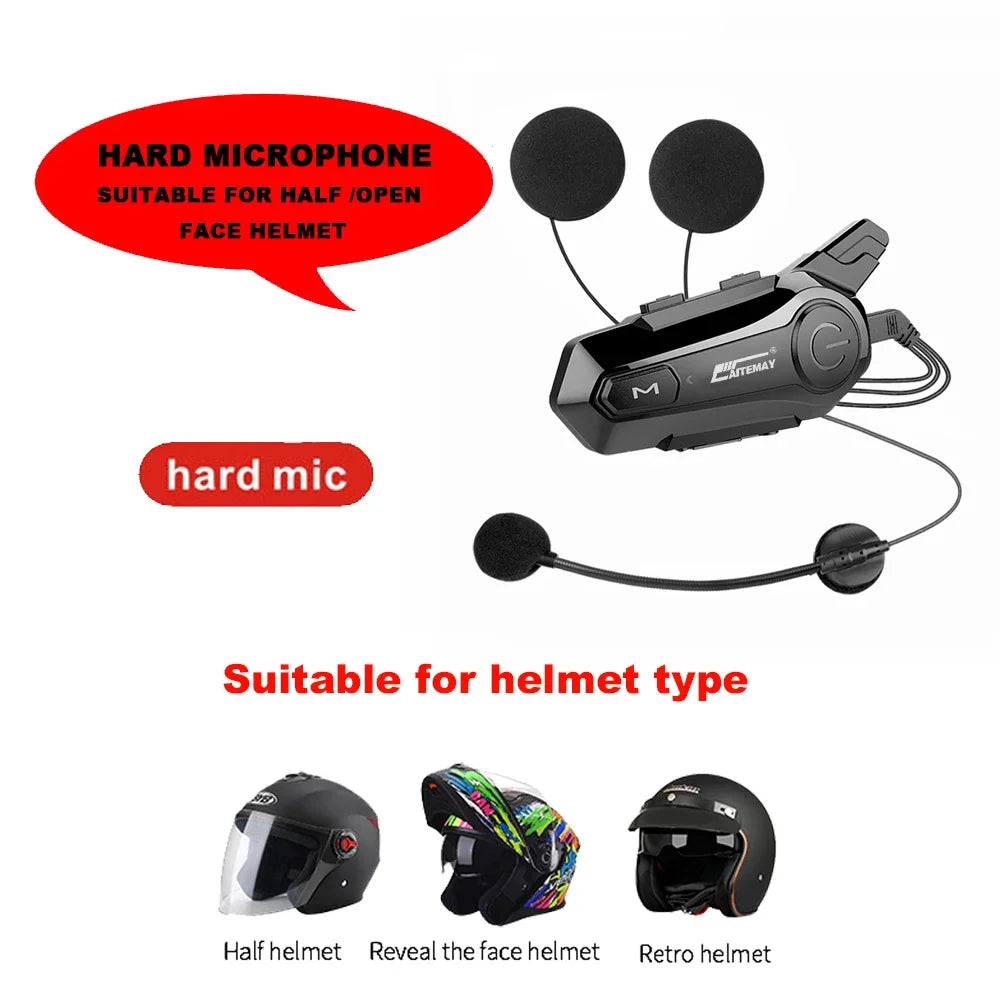 Intercom Bluetooth Moto Duo 1000m
