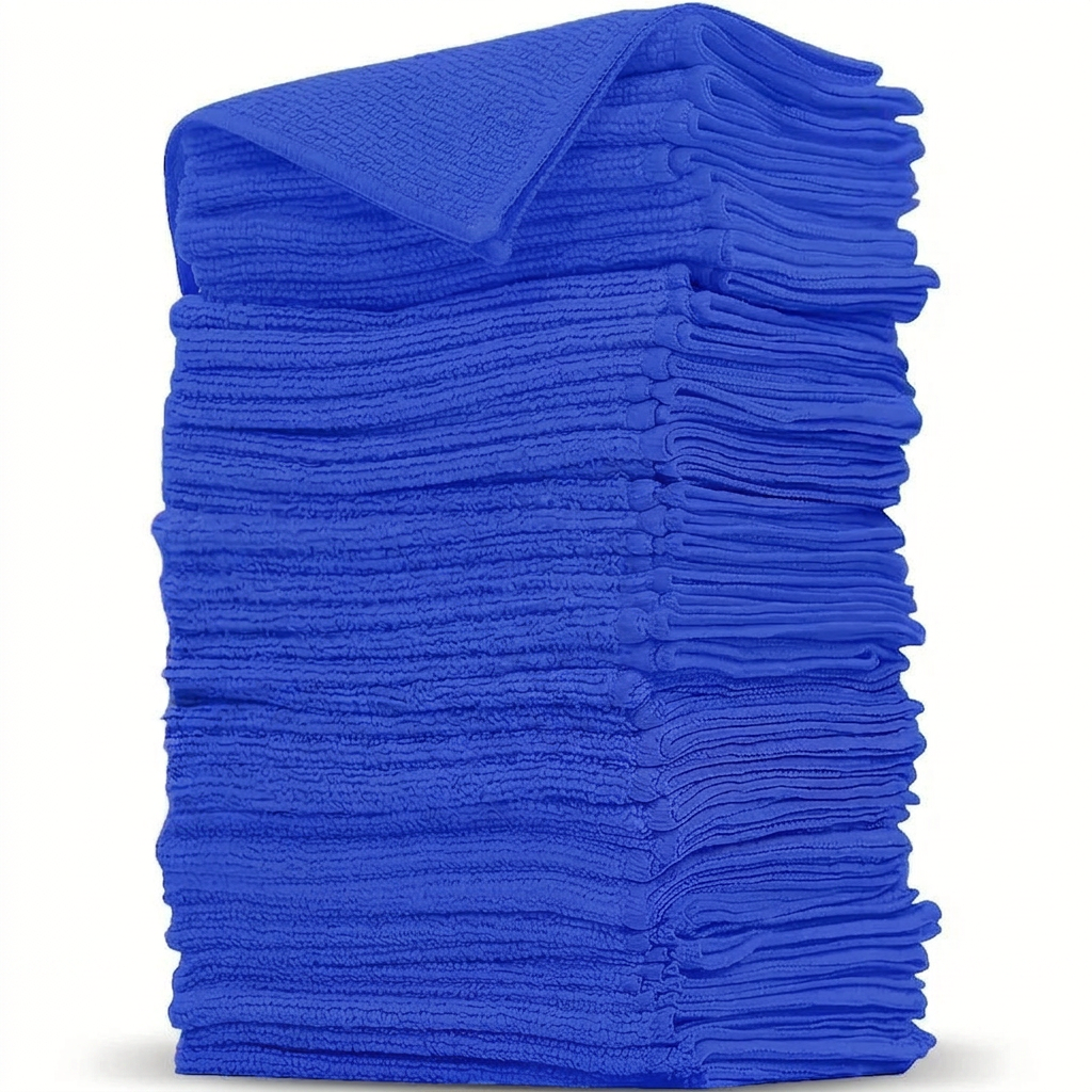 Lot de chiffons microfibre RONYX, photo produit sur fond blanc